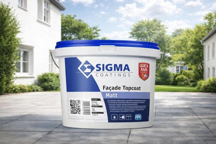Facade Topcoat Matt 5 liter, Doe-het-zelf en Verbouw, Verf, Beits en Lak, Nieuw, Ophalen of Verzenden