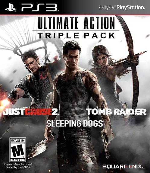 Ultimate Action Triple Pack (Just Cause 2, Sleeping Dogs..., Spelcomputers en Games, Games | Sony PlayStation 3, Nieuw, Verzenden