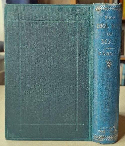 Charles Darwin - The Descent of Man, and Selection in, Antiek en Kunst, Antiek | Boeken en Bijbels