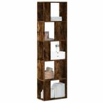vidaXL Boekenkast 5-laags 45x23,5x162,5 cm bewerkt hout, Verzenden, Nieuw, Overige houtsoorten