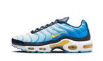 Nike Air Max Plus University Blue Topaz Gold - maat 42.5, Nieuw, Sneakers of Gympen, Verzenden, Blauw