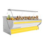 GGM Gastro | Koeltoonbank - 3000mm - met verlichting - Geel, Zakelijke goederen, Horeca | Meubilair en Inrichting, Verzenden, Nieuw in verpakking