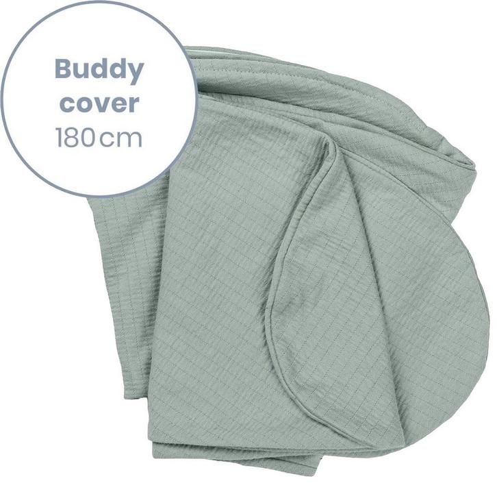 Doomoo Buddy Tetra Jersey Green Voedingskussenhoes BC B33, Kinderen en Baby's, Babyvoeding en Toebehoren, Nieuw, Verzenden