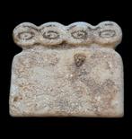 Oostelijke Middellandse Zee Albast Eye Idol - 8 cm