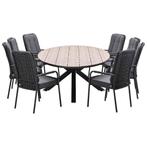 Garden Impressions Aleria tuinset 9-delig - Tulli tuintafel, Verzenden, Nieuw