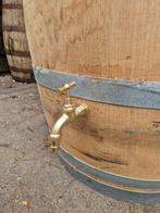 Eikenhouten wijnvaten 225L - houten regenton, Met kraantje, 150 liter of meer, Nieuw, Ophalen of Verzenden