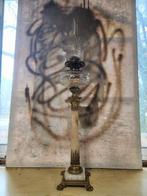 Napoleon 3 - 19th Century - Olielamp - Marmer, brons,, Antiek en Kunst