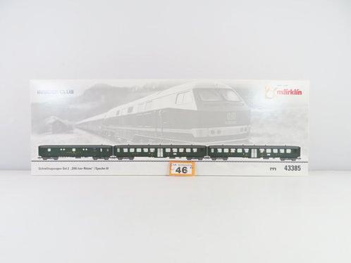 Märklin H0 - 43385 - Modeltrein personenwagonset (1) - 3, Hobby en Vrije tijd, Modeltreinen | H0