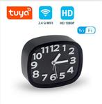 Spioncamera in analoge klok SD-kaartopname Wifi app, Verzenden, Nieuw