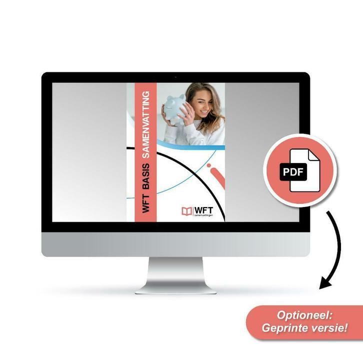Wft Basis Samenvatting 2023-2024, Boeken, Studieboeken en Cursussen, Nieuw, Overige niveaus, Verzenden