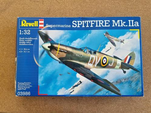 Revell 03986 Supermarine Spitfire Mk.IIa 1:32, Hobby en Vrije tijd, Modelbouw | Vliegtuigen en Helikopters, Revell, Verzenden
