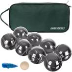 Kruzzel Boules Set - 8 Chromen Kogels met Draagtas - Perf..., Kinderen en Baby's, Speelgoed | Buiten | Los speelgoed, Ophalen of Verzenden