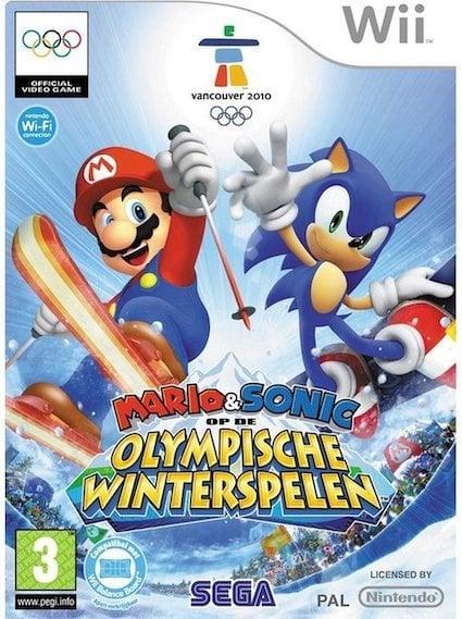 Mario & Sonic op de Olympische Winterspelen (Wii Games), Spelcomputers en Games, Games | Nintendo Wii, Zo goed als nieuw, Ophalen of Verzenden