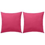 vidaXL Buitenkussens 45x45 cm roze 2 st, Verzenden, Nieuw, Roze