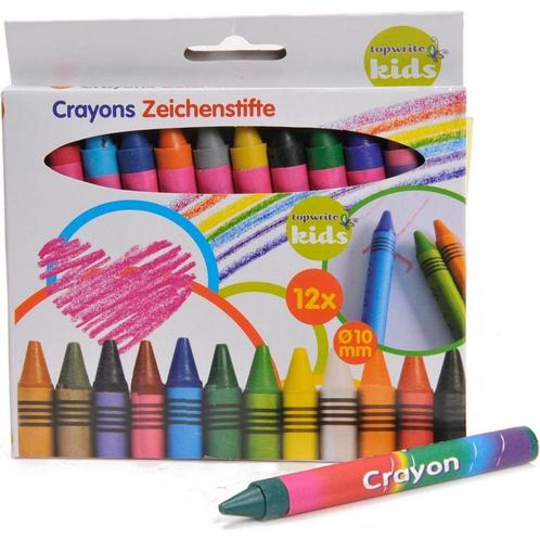 Top Write Gekleurde waskrijtjes - uitstekende kleurafgift..., Hobby en Vrije tijd, Schilderen, Nieuw, Ophalen of Verzenden