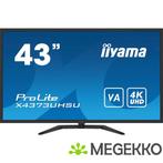 Iiyama ProLite X4373UHSU-B1 43  4K Ultra HD VA Monitor, Computers en Software, Monitoren, Verzenden, Nieuw, Iiyama