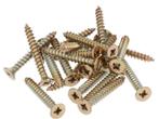 20 stuks Houtschroeven pozidrive 3.7X30 mm PVD gepolijst, Doe-het-zelf en Verbouw, IJzerwaren en Bevestigingsmiddelen, Verzenden