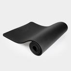 Yoga mat - fitness mat - dik - 183x60x1,5 cm - zwart, Sport en Fitness, Yoga en Pilates, Ophalen of Verzenden, Nieuw