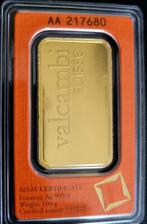 100 gram Valcambi Goudbaar, Verzenden, Goud