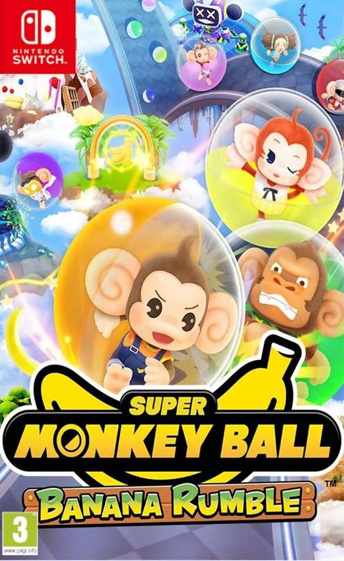 Super Monkey Ball Banana Rumble-Standaard (NSW) Gebruikt, Spelcomputers en Games, Games | Nintendo Switch, Zo goed als nieuw, Ophalen of Verzenden