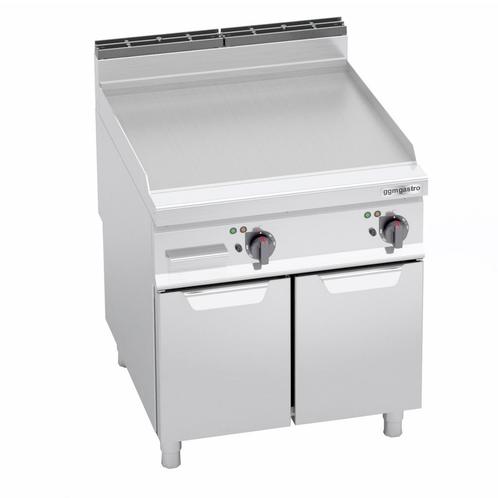 GGM Gastro | Elektrische bakplaat - 11,4 kW - Glad | EGB899M, Witgoed en Apparatuur, Grillplaten, Nieuw, Verzenden
