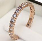Ring - 14 karaat Roségoud - 1.11ct. tw. Diamant (Natuurlijk), Nieuw