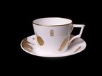 Richard Ginori - Gio Ponti - Theeservies (6) - Porselein -