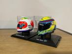Spark 1:5 - Model raceauto (2) - Brazilian Drivers F1 Helmet, Nieuw