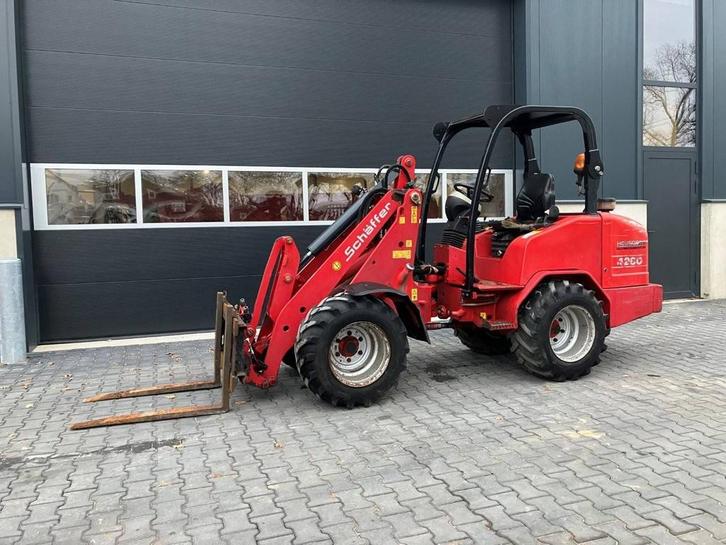 Veiling: Shovel Schäffer 4260 Diesel 2012, Zakelijke goederen, Machines en Bouw | Kranen en Graafmachines, Wiellader of Shovel