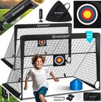 KESSER® Voetbaldoel voor kinderen - Pop-up - Set van 2 - Zwa, Verzenden, Nieuw