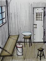 Bernard Buffet (1928-1999) - La cellule (hommage à Camus)