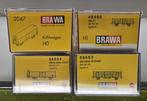 Brawa H0 - 2047/48400/48604/48683 - Modeltrein goederenwagon, Hobby en Vrije tijd, Modeltreinen | H0, Nieuw