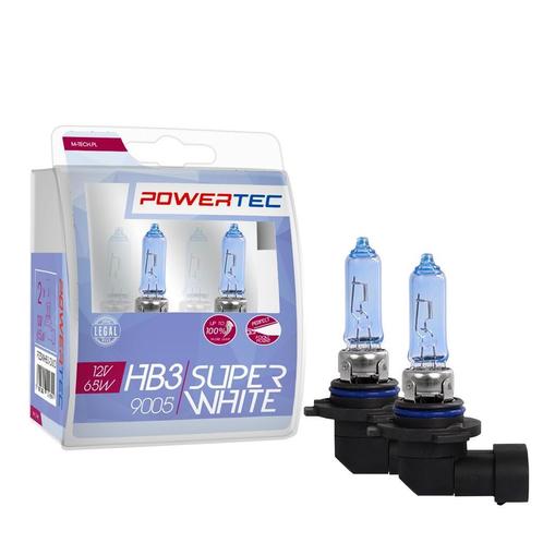 Powertec HB3 12V SuperWhite - Set, Auto-onderdelen, Verlichting, Nieuw, Alfa Romeo, Amerikaanse onderdelen, Audi, BMW, Citroën