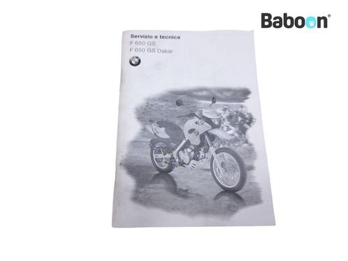 Instructie Boek BMW F 650 GS 2000-2003 (F650GS 00) Italian, Motoren, Onderdelen | BMW, Gebruikt, Verzenden