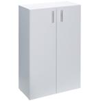 Multifunctionele kast Vela MDF Wit 115,5x31x60cm (Meubelen), Huis en Inrichting, Kasten | Televisiemeubels, Verzenden, Nieuw