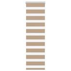 Zebra Blind 45x150 Zandbruin | Retourdeal | 68% Korting!, Huis en Inrichting, Stoffering | Gordijnen en Lamellen, Minder dan 50 cm