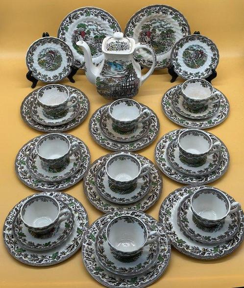 Koffie- en theeservies - Myott England – Kaffeeservice im, Antiek en Kunst, Antiek | Meubels | Tafels