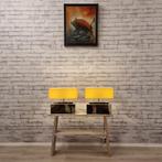 Ben Demmers Design tafellamp 430 Refurbished, Ophalen, Overige materialen, 50 tot 75 cm, Klassiek