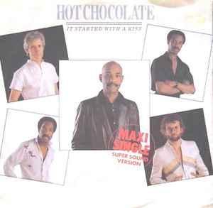 12 inch gebruikt - Hot Chocolate - It Started With A Kiss, Cd's en Dvd's, Vinyl Singles, Zo goed als nieuw, Verzenden