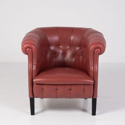 Poltrona Frau - Renzo Frau - Fumoir - Fauteuil - Hout, Leder, Antiek en Kunst, Kunst | Designobjecten