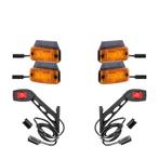 SET-201 | 2x Breedtelampen + 4x Markeringslamp Oranje, Auto-onderdelen, Verlichting, Ophalen of Verzenden, Nieuw