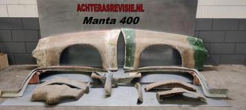 Matrijs, mal, gietvorm van Opel Manta 400 (de verbreding).