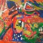 Acryl schilderij, Maya Wildevuur, Abstract, 1997, Nieuw