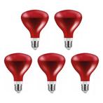 Asalite Infrarood Warmtelamp Rood G95 E27 - 100W - 2800K -, Huis en Inrichting, Verzenden, Nieuw