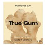 6x True Gum Ginger & Turmeric Sugarfree 21 gr, Diversen, Overige Diversen, Nieuw, Verzenden