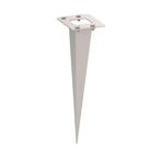 RVS grondspies - 18cm - Met montagemateriaal, Ophalen of Verzenden, Nieuw
