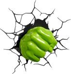 3DLightFX Hulk Vuist lamp - Wandlamp - Marvel lamp - Lamp, Huis en Inrichting, Lampen | Wandlampen, Ophalen of Verzenden, Zo goed als nieuw