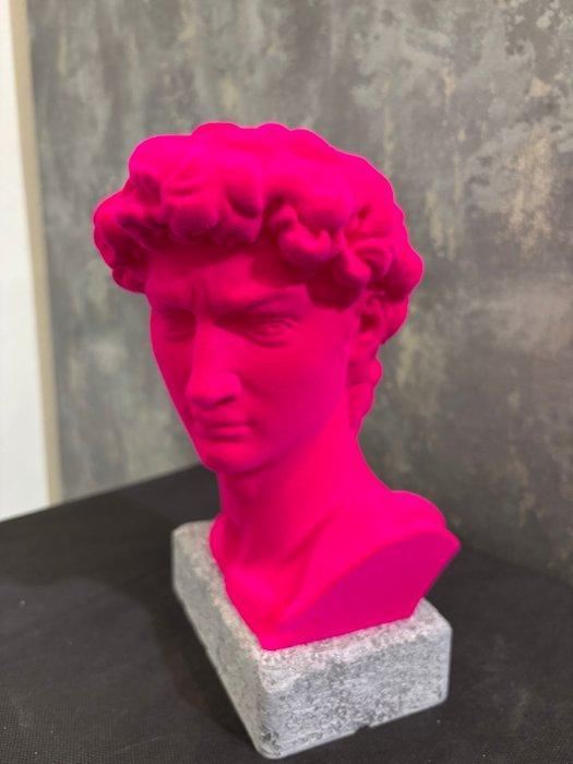 KIRAS - DAVID POP GENERATION VELLUTO FUCSIA  - VERSIONE, Antiek en Kunst, Kunst | Designobjecten