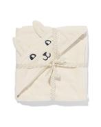 HEMA Baby badcape 80x80cm beertje, Verzenden