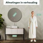 2dekans | Nolt Badkamerspiegel met Verlichting - Ronde, Huis en Inrichting, Ophalen of Verzenden, Zo goed als nieuw